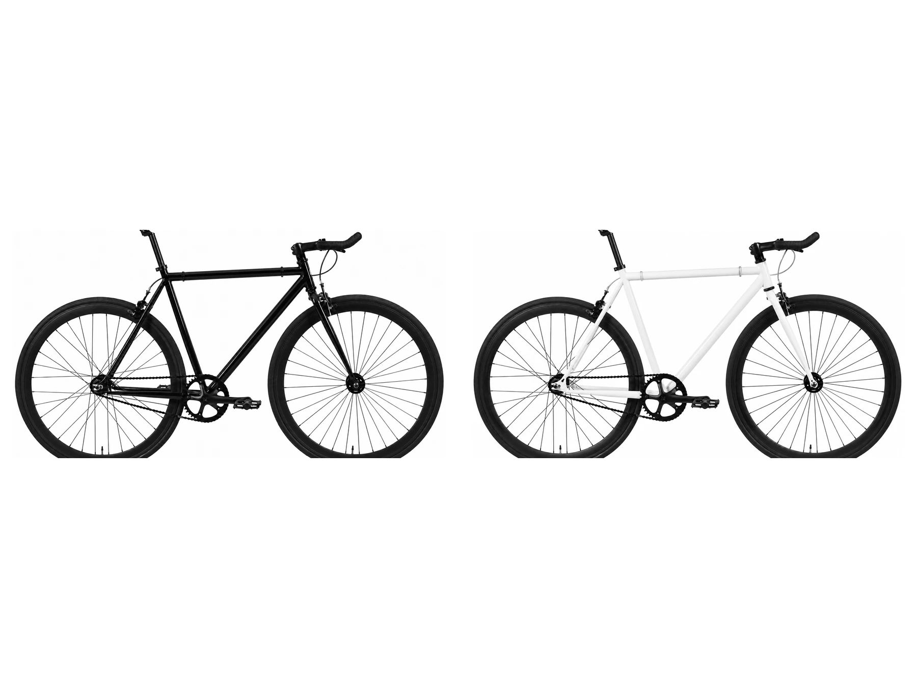 🚲 Bicicletas Fixie negras o blancas